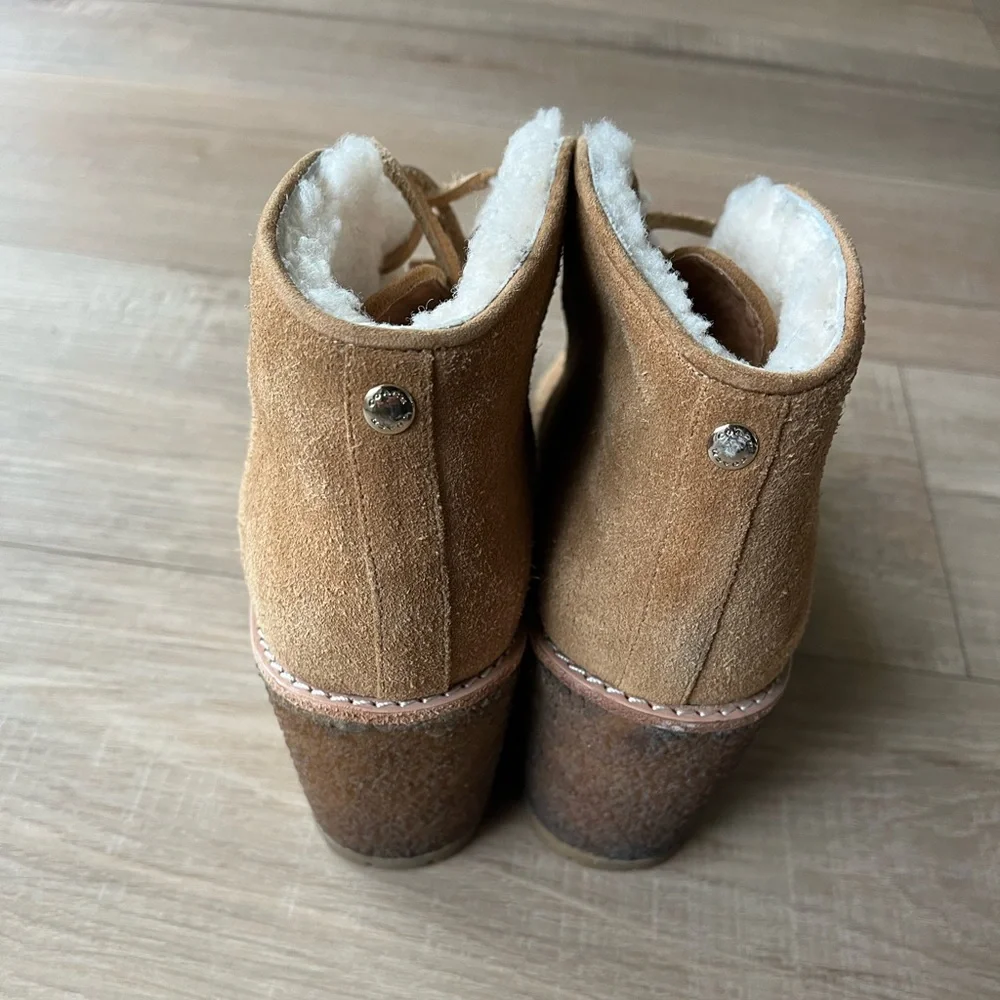 Coach Karson Wedge Boots - Picture 4 of 6